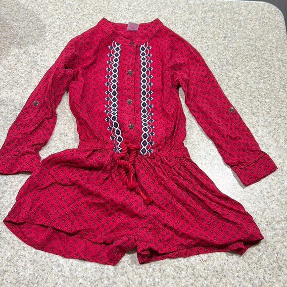 Carter's Other - 🌖Carters 3t red shorts romper